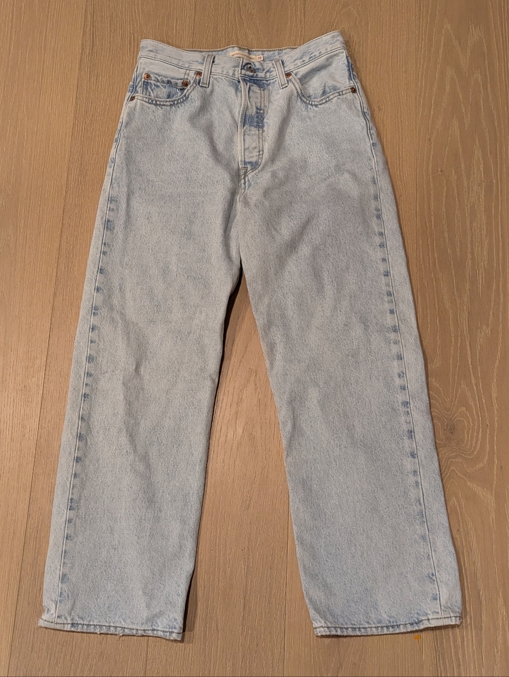 Light Wash High-Rise Wedgie Straight Jeans